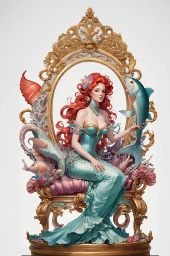 ariel,little mermaid,mermaid vectors,merfolk,mermaid,nami,mermaid background,the sea maid,mermaid tail,rococo,believe in mermaids,merman,siren,mermaids,venetia,decorative figure,triton,figurine,watercolor pin up,mermaid scale