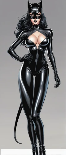 catwoman,black cat,halloween black cat,panther,feline,cartoon cat,canis panther,feline look,bat,she-cat,latex clothing,rubber doll,alley cat,latex,puma,gata,catlike,wildcat,cat vector,super heroine,Illustration,American Style,American Style 13