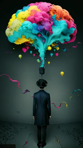 conceptual photography,cognitive psychology,imagination,self hypnosis,colorful balloons,computational thinking,man thinking,emotional intelligence,brainstorm,psychotherapy,person thinking,rainbow color balloons,mindmap,mind,psychedelic art,thinking man,open mind,self-consciousness,juggler,woman thinking,Photography,Artistic Photography,Artistic Photography 05