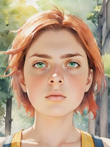 clementine,nora,cinnamon girl,the girl's face,girl portrait,pixie-bob,mystical portrait of a girl,natural cosmetic,portrait of a girl,fae,digital painting,world digital painting,rosa ' amber cover,portrait background,piper,vanessa (butterfly),transistor,radiant,the girl,croft