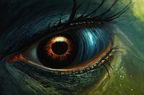 crocodile eye,peacock eye,eye ball,cosmic eye,eyeball,eye,three eyed monster,one eye monster,abstract eye,horse eye,pupil,the eyes of god,the blue eye,yellow eye,all seeing eye,robot eye,eye cancer,pupils,one-eyed,brown eye,Conceptual Art,Fantasy,Fantasy 11