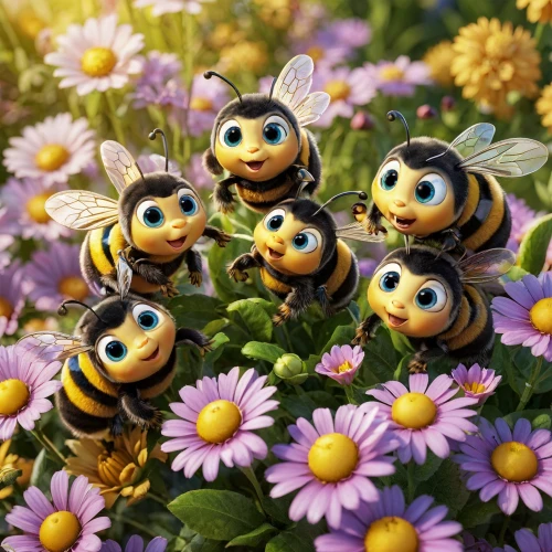 bumblebees,bees,honeybees,honey bees,bee,daisy family,wasps,cartoon flowers,verbena family,bee farm,total pollen,bee colony,buterflies,beekeepers,swarm of bees,pollinate,pollinating,beehives,pollination,two bees