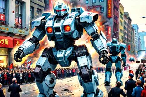 transformers,war machine,gundam,transformer,decepticon,heavy object,mech,mg f / mg tf,prowl,megatron,robot combat,topspin,robots,digital compositing,mecha,dreadnought,sci fiction illustration,time square,robotics,cybernetics,Anime,Anime,General