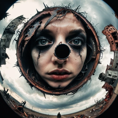 fish eye,fisheye lens,little planet,360 ° panorama,spherical,porthole,spherical image,photo manipulation,photomanipulation,lens reflection,magnifying lens,panoramical,crystal ball-photography,360 °,image manipulation,eye ball,laika,photomontage,looking glass,parabolic mirror,Conceptual Art,Fantasy,Fantasy 33