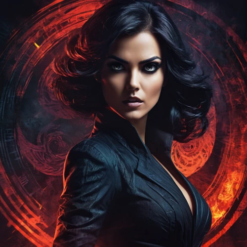 katniss,black widow,femme fatale,rosa ' amber cover,catarina,evil woman,female doctor,head woman,dark angel,cg artwork,play escape game live and win,sci fiction illustration,spiral background,scarlet witch,spy,secret agent,samara,vesper,sofia,yasemin,Conceptual Art,Fantasy,Fantasy 02