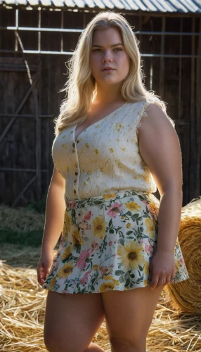 farm girl,plus-size model,woman of straw,heidi country,countrygirl,country dress,farmer,straw bale,farm background,farm animal,farm set,straw bales,round straw bales,pile of straw,straw field,hay bales,gordita,female model,hay bale,hay farm,Photography,General,Natural