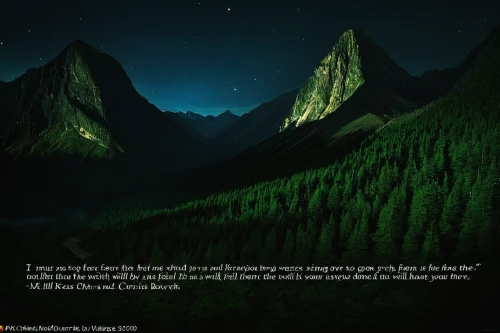 jrr tolkien,the spirit of the mountains,mountainous landforms,mountain spirit,the landscape of the mountains,mountain scene,splendor notch,desktop view,mountainous landscape,the northern lights,desktop background,the beauty of the mountains,background image,northen light,mountain valleys,coniferous forest,yogananda,desktop,landscape background,fantasy landscape,Conceptual Art,Sci-Fi,Sci-Fi 08