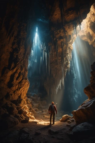 cave tour,caving,cave,pit cave,lava cave,ice cave,glacier cave,speleothem,canyoning,exploration,lava tube,cave on the water,al siq canyon,sea caves,cave church,blue cave,the blue caves,sea cave,the limestone cave entrance,beam of light,Photography,General,Fantasy