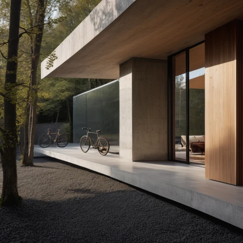 corten steel,dunes house,timber house,modern house,archidaily,cubic house,wooden house,3d rendering,render,house in the forest,mid century house,wooden decking,modern architecture,sliding door,frame house,glass facade,residential house,exposed concrete,wooden facade,wooden windows,Photography,General,Natural
