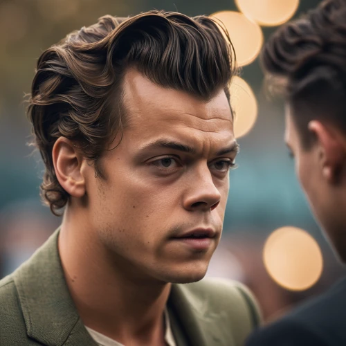 work of art,harry styles,styles,harry,quiff,breathtaking,harold,dimple,eyelashes,stubble,long eyelashes,facial hair,husbands,excuse me,model-a,edit icon,the groom,handsome,50's style,porcelain doll,Photography,General,Cinematic