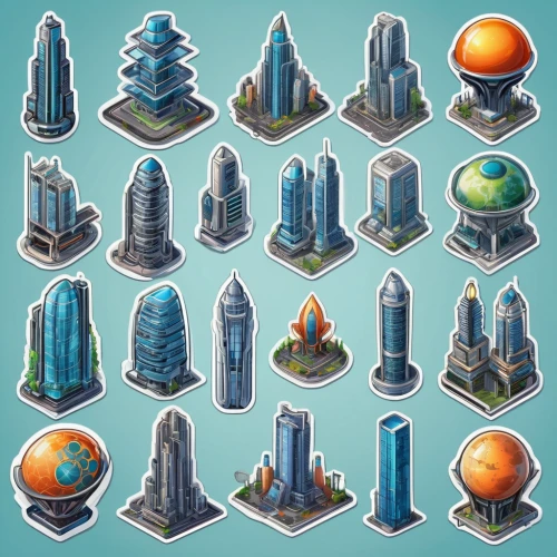 city blocks,set of icons,skyscrapers,city cities,collected game assets,city buildings,metropolises,icon set,skyscraper town,systems icons,cities,city skyline,fruits icons,fruit icons,metropolis,urban towers,crown icons,circle icons,high-rises,buildings,Unique,Design,Sticker