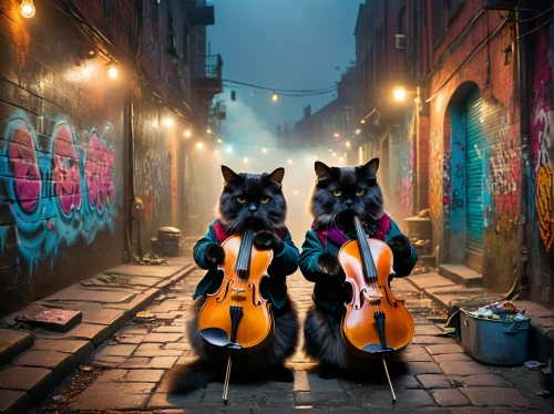 violinists,cello,musicians,street musicians,violist,violin family,violins,cellist,violoncello,orchestra,double bass,string instruments,street music,stray cats,violin player,musical ensemble,sock and buskin,symphony orchestra,plucked string instruments,bass violin,Photography,General,Fantasy