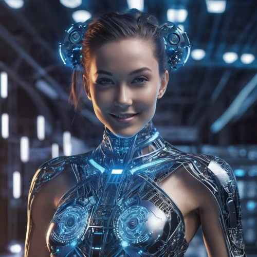 cyborg,ai,artificial intelligence,cybernetics,women in technology,wearables,futuristic,chainlink,autonomous,chatbot,technology of the future,cyber,social bot,humanoid,valerian,digital identity,automation,digital compositing,avatar,electro,Photography,General,Realistic