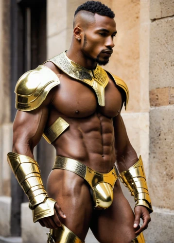 gladiator,sparta,bodybuilding,bodybuilder,spartan,hercules,breastplate,barbarian,muscle man,armor,roman soldier,cosplay image,body building,hercules winner,african american male,cent,greek god,cosplayer,milk chocolate,kryptarum-the bumble bee,Photography,Documentary Photography,Documentary Photography 15