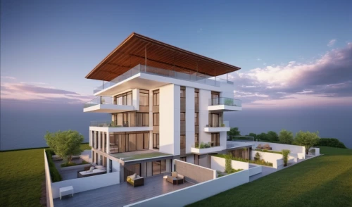 sky apartment,3d rendering,uluwatu,residential tower,modern house,modern architecture,holiday villa,block balcony,cube stilt houses,cubic house,eco-construction,wooden house,condominium,two story house,stilt house,frame house,residential house,residence,smart house,smart home,Photography,General,Realistic