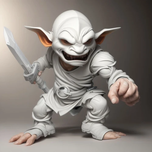 scandia gnome,goblin,kobold,3d figure,skylander giants,3d model,gnome,yoda,fgoblin,dwarf sundheim,imp,prejmer,dwarf,sculpt,skylanders,mohnfigur,cullen skink,figurine,goki,monk,Common,Common,Natural