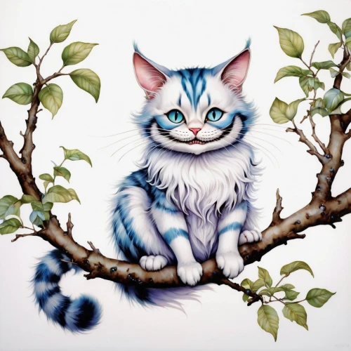 watercolor cat,cat on a blue background,blue eyes cat,cat with blue eyes,drawing cat,blossom kitten,calico cat,colored pencil background,breed cat,cartoon cat,cat drawings,birman,cat vector,american curl,white cat,cat portrait,cute cat,american shorthair,cats in tree,young cat,Illustration,Abstract Fantasy,Abstract Fantasy 11