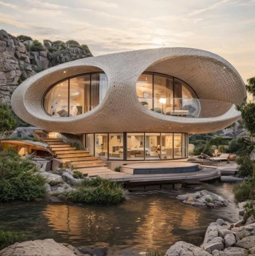 futuristic architecture,jewelry（architecture）,dunes house,cubic house,futuristic art museum,modern architecture,roof domes,house of the sea,eco hotel,house by the water,cube house,helix,flying saucer,arhitecture,pool house,luxury property,soumaya museum,architecture,danish house,house shape,Architecture,General,Modern,Functional Sustainability 1