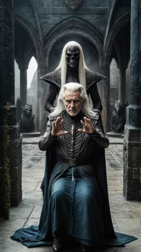 thrones,father frost,the abbot of olib,gothic portrait,kings landing,game of thrones,tyrion lannister,kneel,gandalf,king lear,lord who rings,witcher,bran,benediction of god the father,pietà,throne,carpathian,nuncio,high priest,archimandrite