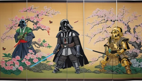 japanese art,oriental painting,cool woodblock images,samurai,japanese icons,chinese art,japanese culture,yi sun sin,taiwanese opera,dance of death,japanese umbrellas,orientalism,japanese martial arts,wall painting,hall of supreme harmony,woodblock prints,geisha,japanese-style room,three wise men,the three magi,Illustration,Japanese style,Japanese Style 18