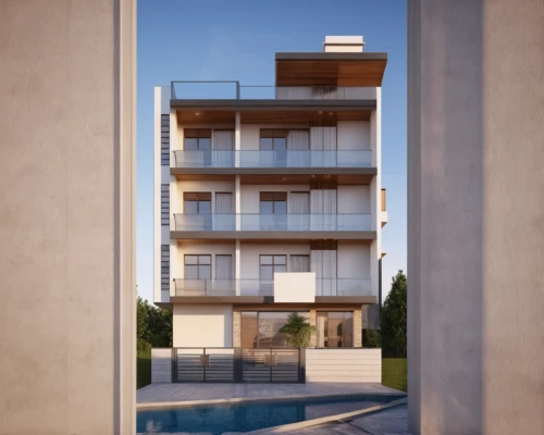 famagusta,block balcony,3d rendering,apartments,appartment building,condominium,glass facade,render,residential tower,an apartment,balconies,apartment building,apartment block,residences,new housing development,stucco frame,wooden facade,wooden windows,modern architecture,condo,Photography,General,Realistic
