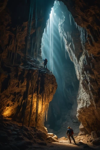 ice cave,cave tour,glacier cave,caving,speleothem,cave,blue cave,the blue caves,guards of the canyon,al siq canyon,pit cave,games of light,blue caves,cave church,stalactite,the pillar of light,crevasse,stalagmite,sea caves,canyoning,Photography,General,Fantasy