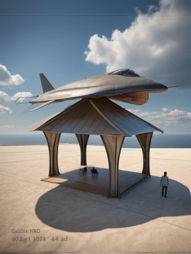 sky space concept,pop up gazebo,3d rendering,beach umbrella,supersonic transport,bus shelters,beach furniture,outdoor table,logistics drone,beach tent,kiosk,wooden mockup,3d mockup,outdoor structure,futuristic architecture,gazebo,awnings,bandstand,helipad,beach restaurant,Photography,General,Realistic