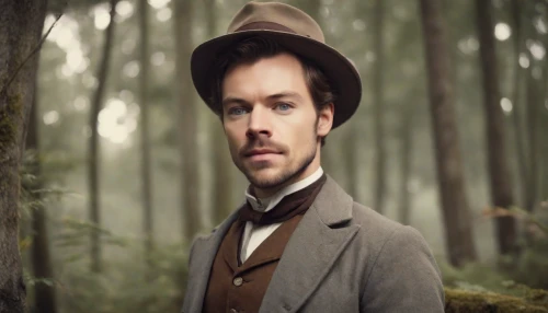 holmes,sherlock holmes,the victorian era,lincoln blackwood,sherlock,farmer in the woods,stovepipe hat,thomas heather wick,digital compositing,jack rose,forest man,nicholas boots,sugar pine,inspector,television character,newt,robert harbeck,fraser,victorian style,earl gray