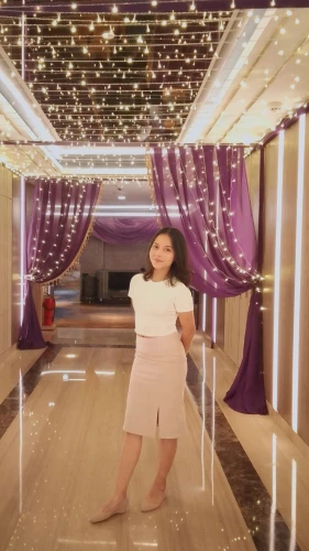 quinceañera,bridal suite,ballroom,on a yacht,mirror ball,purple background,party decoration,capsule hotel,3d background,art deco background,party decorations,floating stage,digital compositing,disco,golden weddings,visual effect lighting,wedding decorations,3d render,light purple,wedding frame