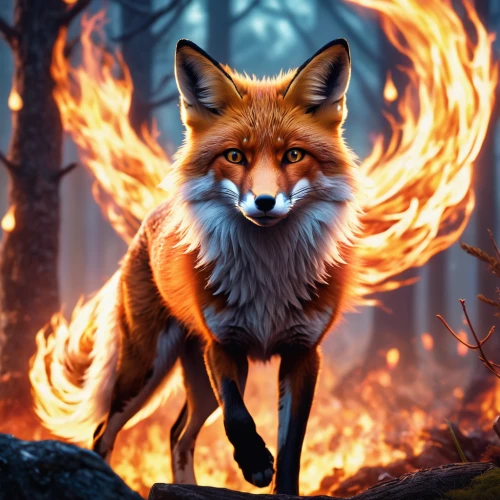 fox,redfox,fire background,a fox,firefox,fox hunting,firethorn,red fox,fawkes,cute fox,child fox,flame spirit,vulpes vulpes,fox stacked animals,firestar,garden-fox tail,firebrat,adorable fox,mozilla,fire eyes,Photography,General,Realistic