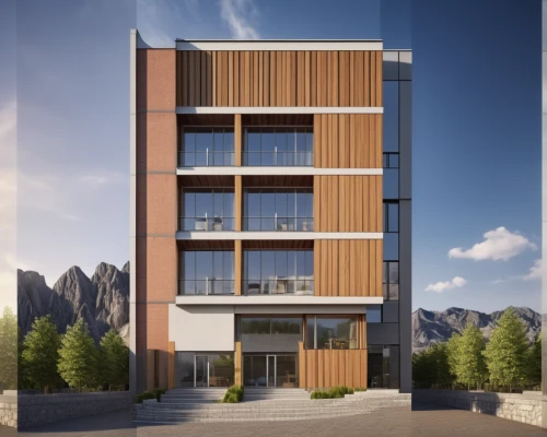 appartment building,apartment building,wooden facade,apartments,modern architecture,apartment block,residential tower,apartment complex,eco-construction,new housing development,condominium,modern building,3d rendering,residential building,an apartment,sky apartment,shared apartment,apartment buildings,modern house,riva del garda,Photography,General,Realistic
