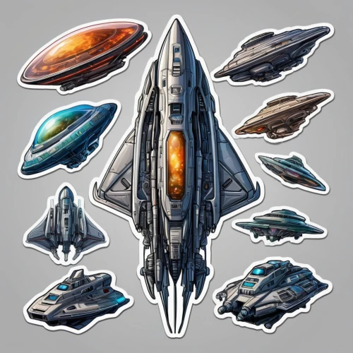 space ships,spaceships,systems icons,airships,spaceship space,space ship,battlecruiser,collected game assets,set of icons,carrack,spaceship,starship,fast space cruiser,alien ship,icon set,fleet and transportation,space ship model,shuttle,supercarrier,turrets,Unique,Design,Sticker