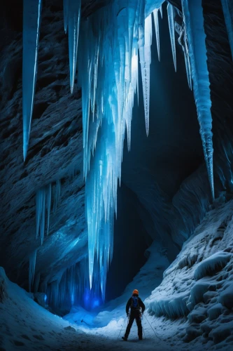 ice cave,glacier cave,blue cave,blue caves,ice castle,ice climbing,the blue caves,crevasse,entrance glacier,stalactite,ice planet,ice wall,icemaker,borealis,caving,speleothem,arctic,the glacier,icicles,glacial,Photography,General,Fantasy