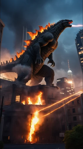 fire breathing dragon,godzilla,saurian,dinosaruio,raptor,marine reptile,aligator,draconic,dino,giant lizard,rex,dragon fire,jurassic,landmannahellir,t-rex,digital compositing,gator,t rex,tyrannosaurus,action-adventure game,Photography,General,Realistic