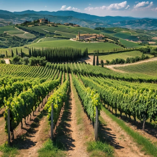 tuscany,vineyards,southern wine route,tuscan,wine region,monferrato,piemonte,grape plantation,vineyard,wine growing,wine-growing area,passion vines,montepulciano,castle vineyard,wine country,italy,italia,wine cultures,campagna,grape vines,Photography,General,Realistic