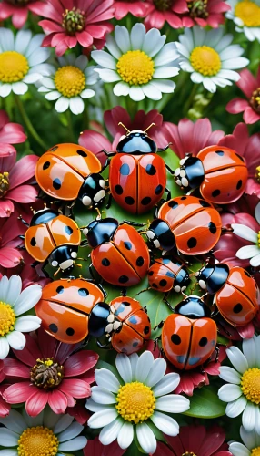 ladybugs,beetles,jewel bugs,jewel beetles,coccinellidae,shield bugs,red bugs,ladybug,insects,rose beetle,lady bug,asian lady beetle,two-point-ladybug,scarabs,ladybird beetle,ladybird,cartoon flowers,leaf beetle,buterflies,flower carpet,Photography,General,Realistic
