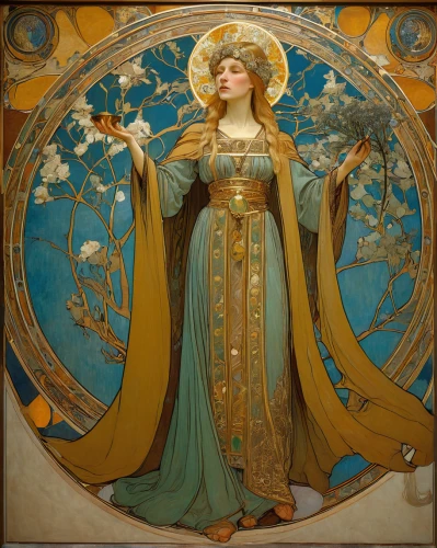 mucha,alfons mucha,art nouveau,art nouveau design,art nouveau frame,art nouveau frames,andromeda,golden wreath,art deco woman,ethel barrymore - female,rusalka,the prophet mary,accolade,minerva,mary-gold,athena,girl in a wreath,joan of arc,art deco ornament,the magdalene,Art,Artistic Painting,Artistic Painting 03