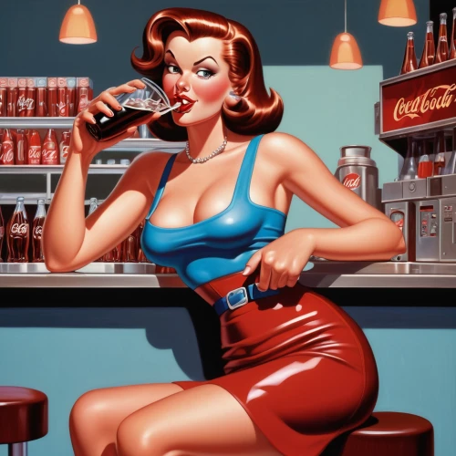 retro pin up girl,retro pin up girls,pin up girl,pin ups,retro women,pin up,pin-up girl,pin-up,pin up girls,pin-up girls,retro woman,retro girl,valentine day's pin up,pin-up model,50's style,soda fountain,pinup girl,barmaid,soda shop,valentine pin up,Illustration,American Style,American Style 05