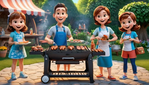 barbeque grill,barbeque,barbecue,barbecue grill,bbq,outdoor cooking,outdoor grill,summer bbq,grill,chicken barbecue,grilling,barbecue torches,grilled food,southern cooking,barbecue area,grill proof,children's stove,cookout,chafing dish,grill grate,Unique,3D,3D Character