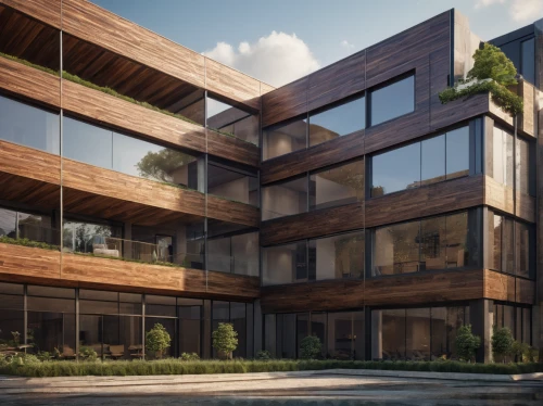 glass facade,eco-construction,cubic house,corten steel,wooden facade,3d rendering,modern architecture,timber house,building honeycomb,kirrarchitecture,glass facades,arq,apartment building,mixed-use,archidaily,wooden construction,metal cladding,modern office,apartment block,lattice windows,Photography,General,Natural