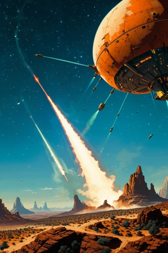 sci fiction illustration,asteroids,pioneer 10,space art,asteroid,cg artwork,asterales,game illustration,mission to mars,futuristic landscape,starship,spacecraft,space ships,red planet,gas planet,fire planet,ufo intercept,mars probe,airships,sci fi,Conceptual Art,Sci-Fi,Sci-Fi 17