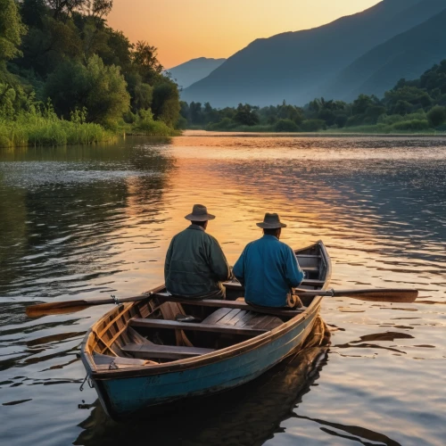old wooden boat at sunrise,fishermen,boat landscape,people fishing,fishing float,rowboats,row-boat,rowing-boat,row boat,row boats,veneto,canoeing,canoes,fishing classes,fisherman,rowing boats,rowing boat,fishing camping,boats and boating--equipment and supplies,casting (fishing),Photography,General,Realistic