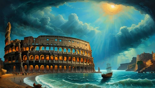 italy colosseum,colloseum,roman coliseum,coliseum,coliseo,the colosseum,colosseum,colosseo,world digital painting,fantasy picture,ancient rome,venetian,the ancient world,costa concordia,eternal city,rome night,venetia,hallia venezia,rome 2,ancient city,Photography,General,Fantasy