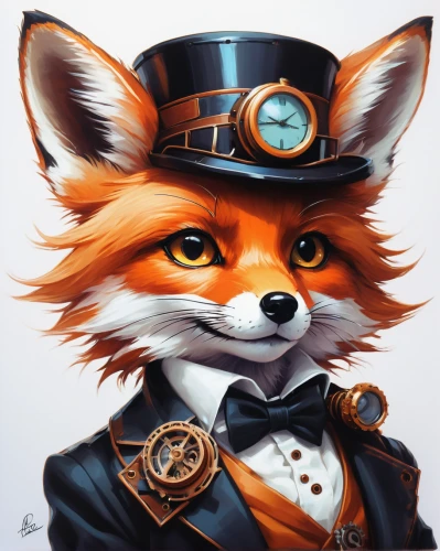 fox,fox hunting,watchmaker,a fox,conductor,redfox,inspector,a badge,p badge,badge,red fox,aristocrat,telegram,k badge,twitch icon,cheshire,fc badge,c badge,w badge,firefox,Conceptual Art,Fantasy,Fantasy 19