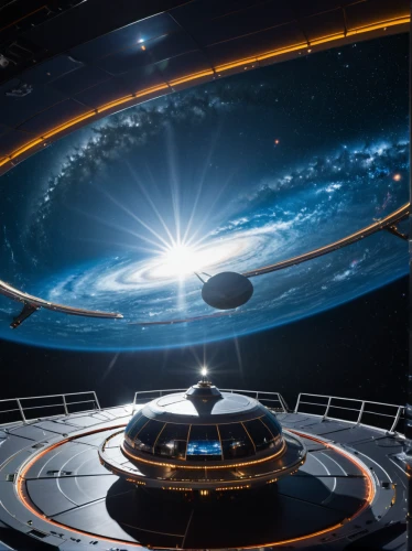 planetarium,federation,cassini,saturnrings,andromeda,io centers,copernican world system,voyager,planetary system,uss voyager,the solar system,flagship,solar system,space art,orbiting,space station,earth station,cosmos,iss,imax,Photography,General,Realistic