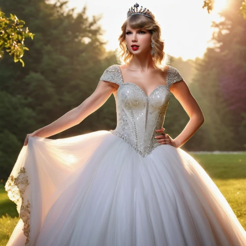 wedding gown,wedding dress,wedding dresses,bridal clothing,bridal dress,ball gown,blonde in wedding dress,wedding dress train,enchanting,debutante,fairy queen,silver wedding,enchanted,fairytale,a princess,bridal party dress,quinceanera dresses,princess,bridal,strapless dress,Photography,General,Realistic