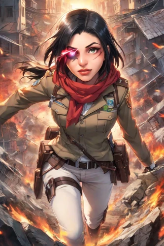 kosmea,rosa ' amber cover,fire background,renegade,lost in war,game illustration,cg artwork,nora,gi,naqareh,portrait background,warsaw uprising,assassin,elza,pubg mascot,jaya,mara,transistor,the girl's face,twitch icon