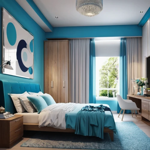 blue room,modern room,sleeping room,modern decor,bedroom,great room,contemporary decor,guest room,interior decoration,boy's room picture,color turquoise,interior design,children's bedroom,danish room,turquoise wool,interior modern design,guestroom,room newborn,kids room,interior decor,Photography,General,Realistic
