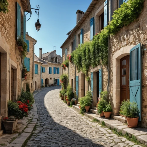 provence,provencal life,south france,aix-en-provence,arles,the cobbled streets,france,narrow street,puglia,gordes,medieval street,french digital background,south of france,houses clipart,l'isle-sur-la-sorgue,apulia,townhouses,dordogne,italy,corsica,Photography,General,Realistic