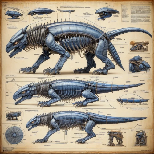 marine reptile,ankylosaurus,real gavial,stegosaurus,aucasaurus,saurian,spinosaurus,iguanidae,crocodilian reptile,allosaurus,cynorhodon,landmannahellir,scandivian animals,crocodilian,scale lizards,gavial,triceratops,crocodilia,palaeontology,uintatherium